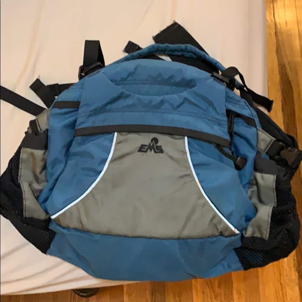 EMS lumbar hiking bag with waterproof cover
